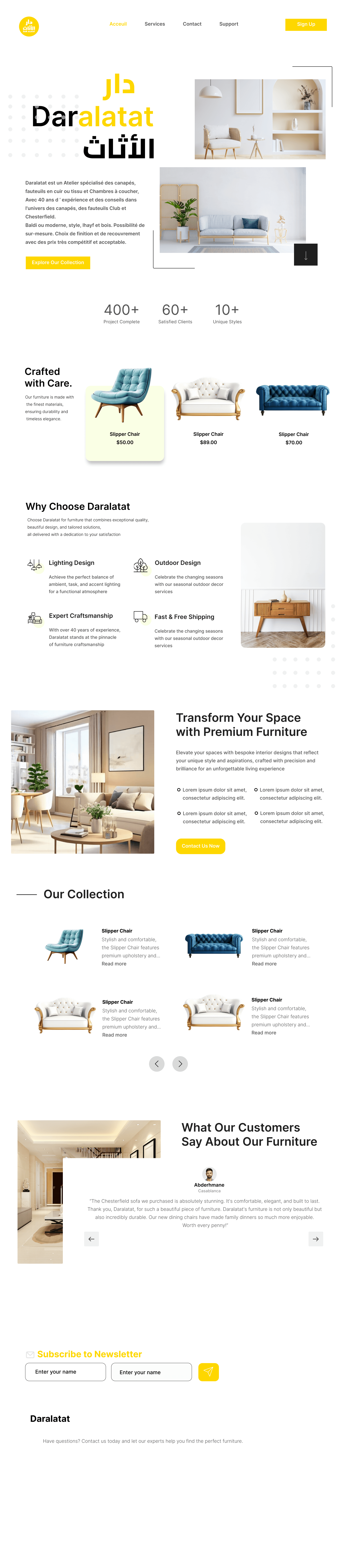 Furniture Website